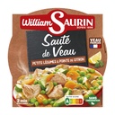 WILLIAM SAURIN - TRAY OF VEAL SAUTÉ WITH VEGETABLES 280G