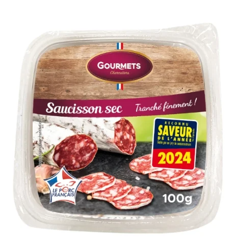 Gourmet Sliced Dry Sausage Bowl 100g