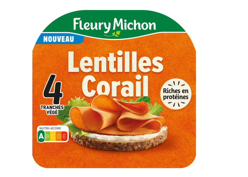 Tranches Végétales aux Lentilles Corail 4 Tranches