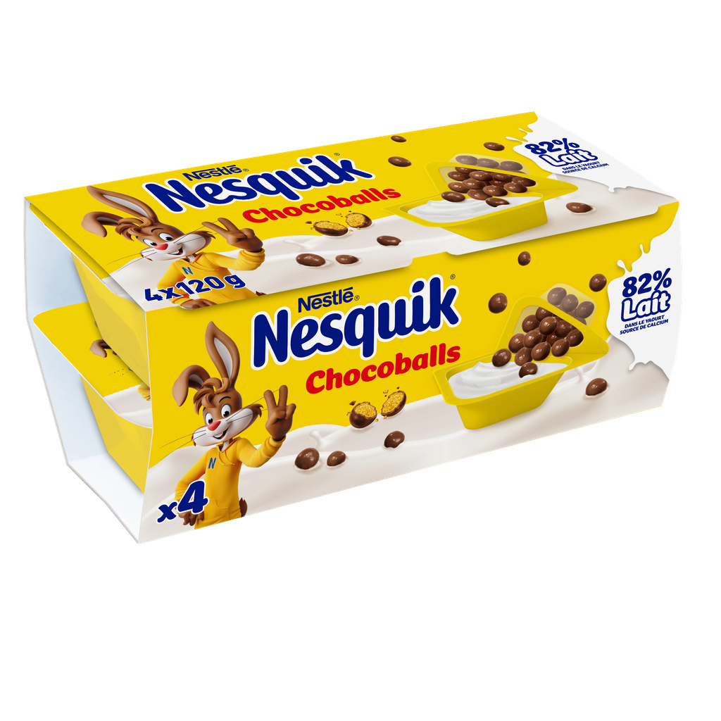 NESQUIK CHOCOBALLS SP 4X120G