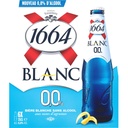 1664 Blanc 0,0% Bière Sans Alcool – Pack de 6 bouteilles (25CL chacune)
