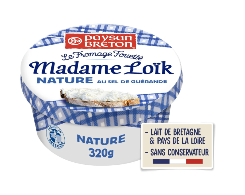 Mme Loïc Natural Cheese 320g