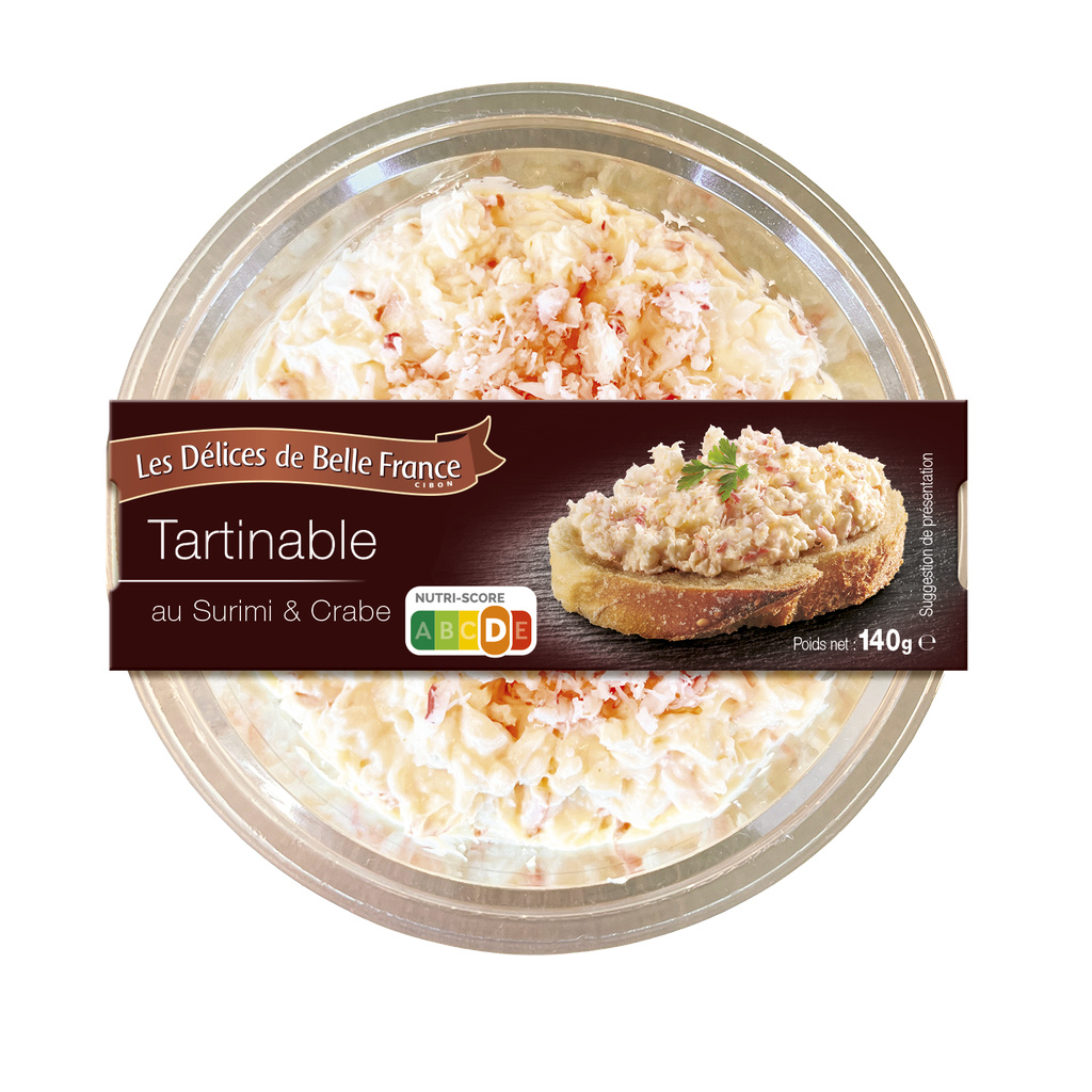 Tartinable Surimi/Crabe Premium DBF 140g