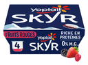 RAY Yoplait Skyr sur Lit de Fruits Rouges 4x100g
