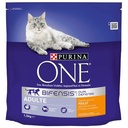 PURINA ONE Chat Adulte - Poulet & Céréales Complètes - 1.5 KG - Croquettes