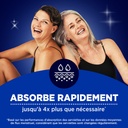 VANIA SERVIETTES MAXI DERMA ABSORBE NUIT FLAT NON PARFUME  x10