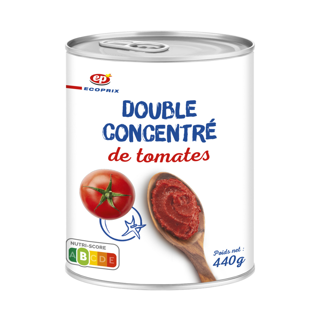 Double Concentrated Tomato Paste Can 440g