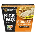 SODEBO Ricebox 330g Poulet Tikka