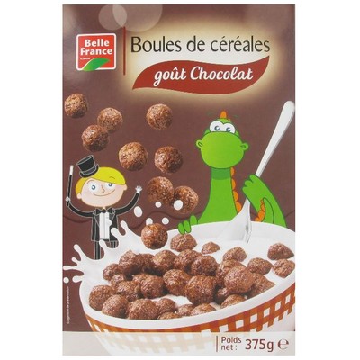 Chocolate Cereal Balls Belle France Box 375g