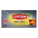 Lipton Thé Noir Earl Grey 25 sachets