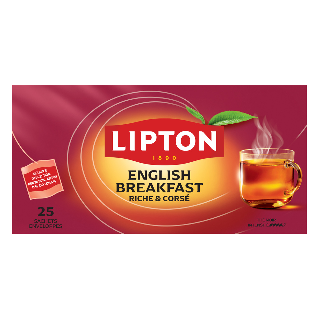 Lipton English Breakfast Black Tea 25 bags