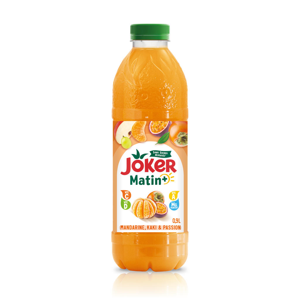 JOKER Morning+ Mandarine, Kaki & Fruit de la Passion 0.9L