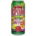 Desperados Tropical - Bière aromatisée au spiritueux de rhum, fruit de la passion, citron vert - 50 cl - 5.9%