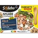 Sodebo Salade&Cie 320g Oslo Riz & Saumon