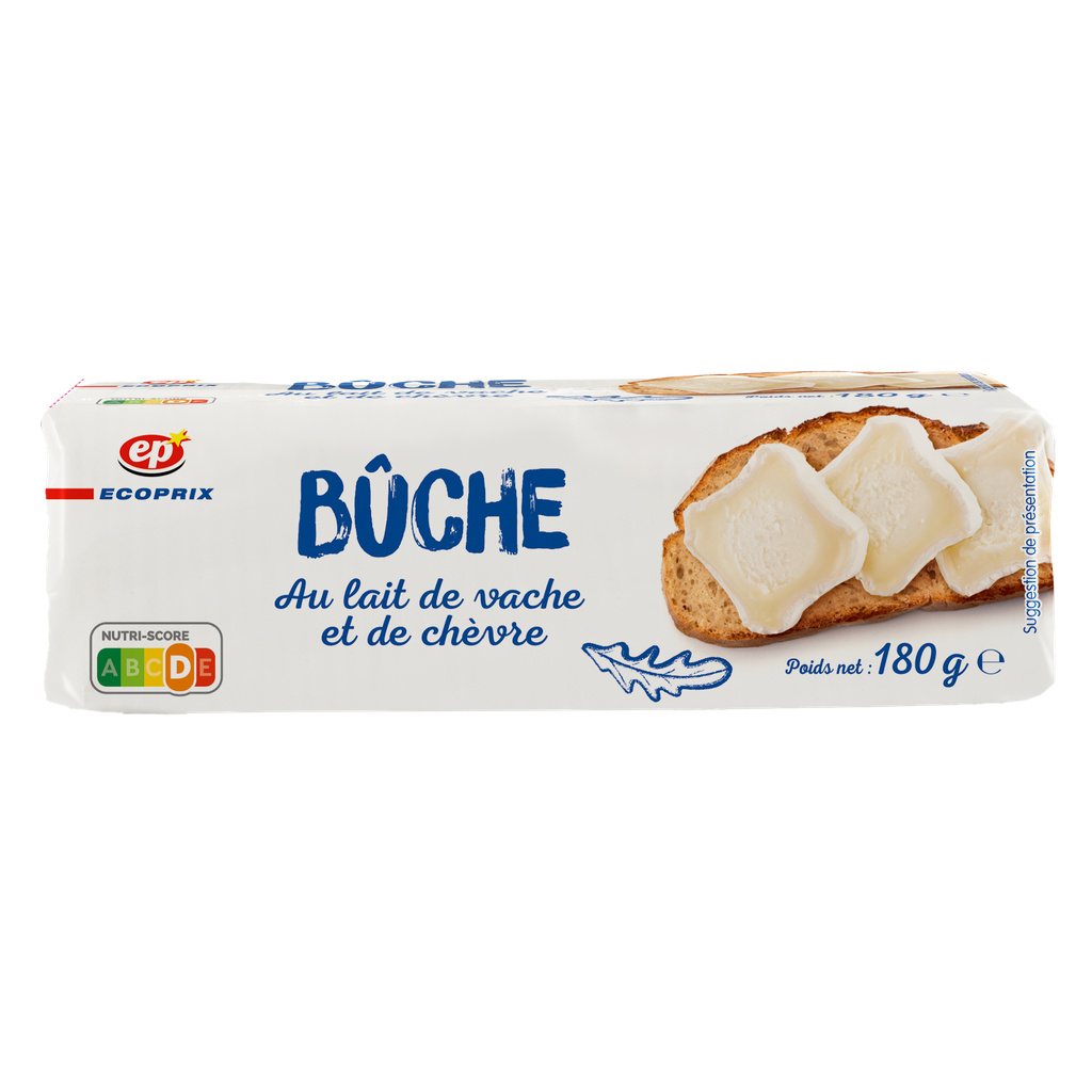 Bûche de Fromage Chèvre & Vache 180g
