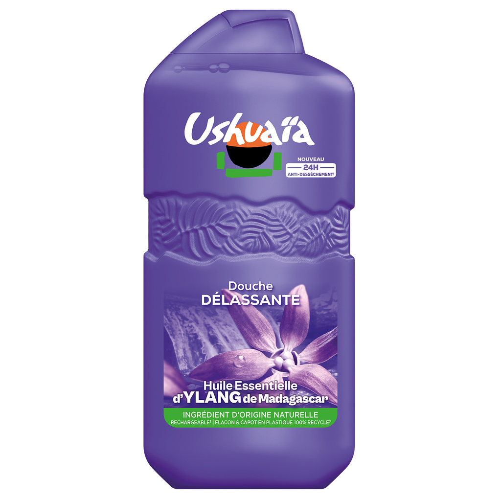 Ushuaïa Gel Douche Relax Ylang 280ml