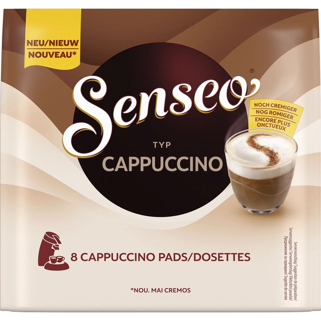 SENSEO CAPPUCCINO x8 92G