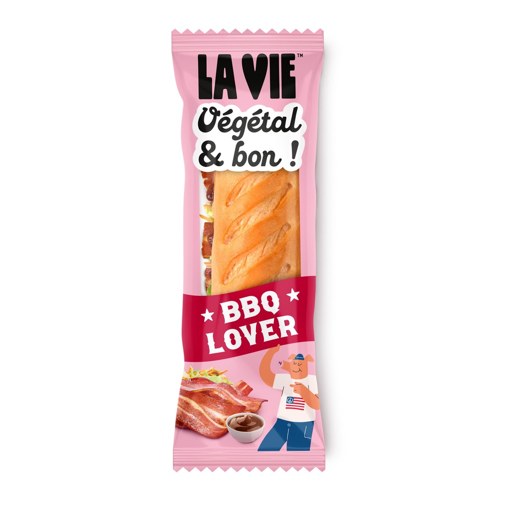 BBQ Lover Veggie Baguette 220g