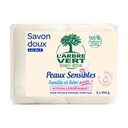 L'Arbre Vert Bien-être Savon Solide Doux à la Glycérine Peaux Sensibles Hypoallergénique 2x100g