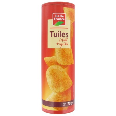 TUBO PAPRIKA CHIPS 170g BF