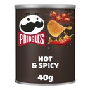 Pringles Hot & Spicy Potato Crisps - 40g
