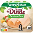 Blanc de Dinde Doré au Four 4 Tranches