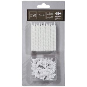 BOUGIES ANNIVERS.3COULX20