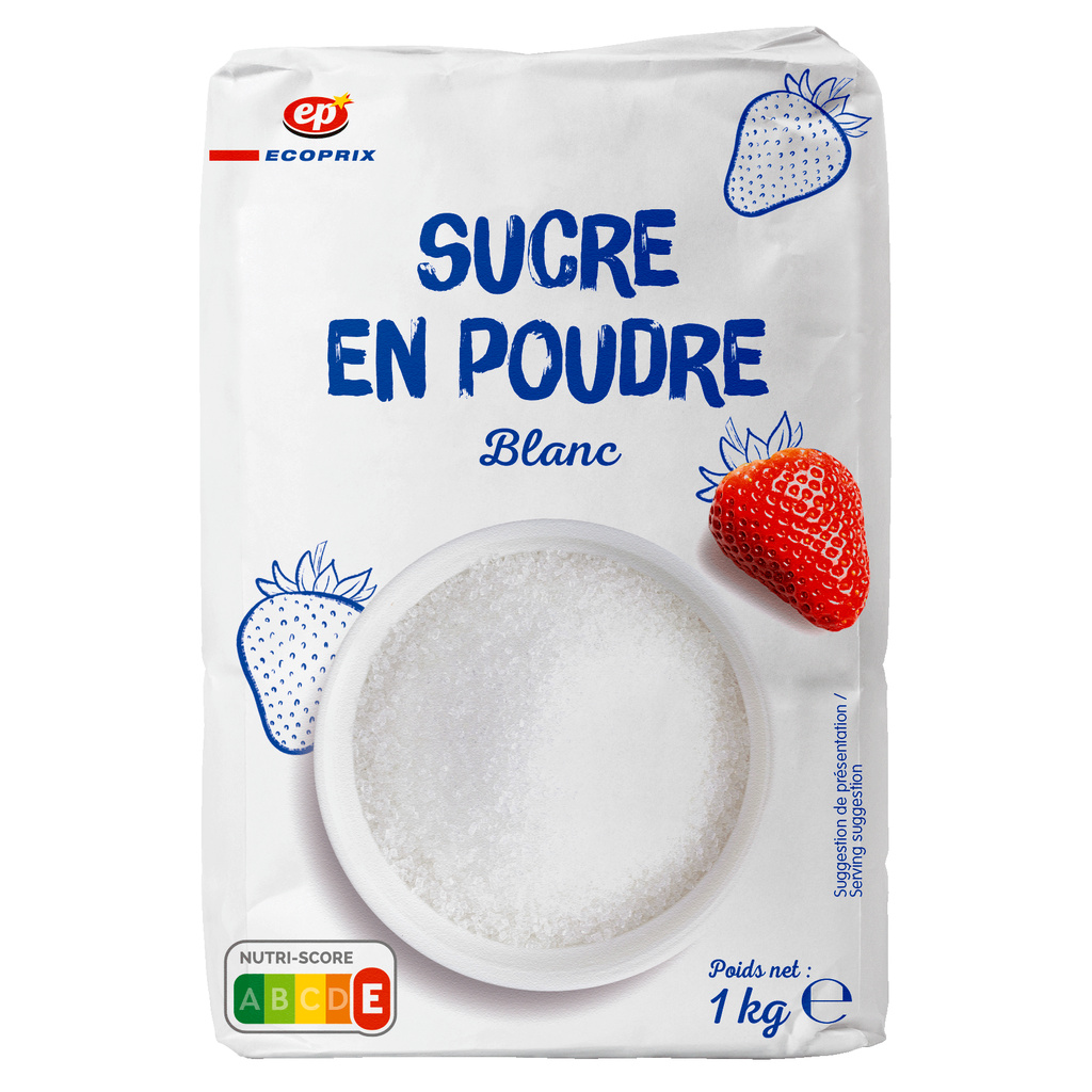 White Granulated Sugar 1kg Sachet