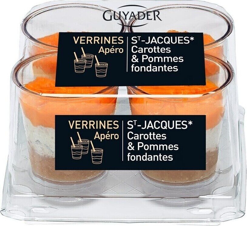 VERRINE  ST JACQUES 4X40G