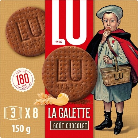 LA GALETTE CHOCO 150G  LU