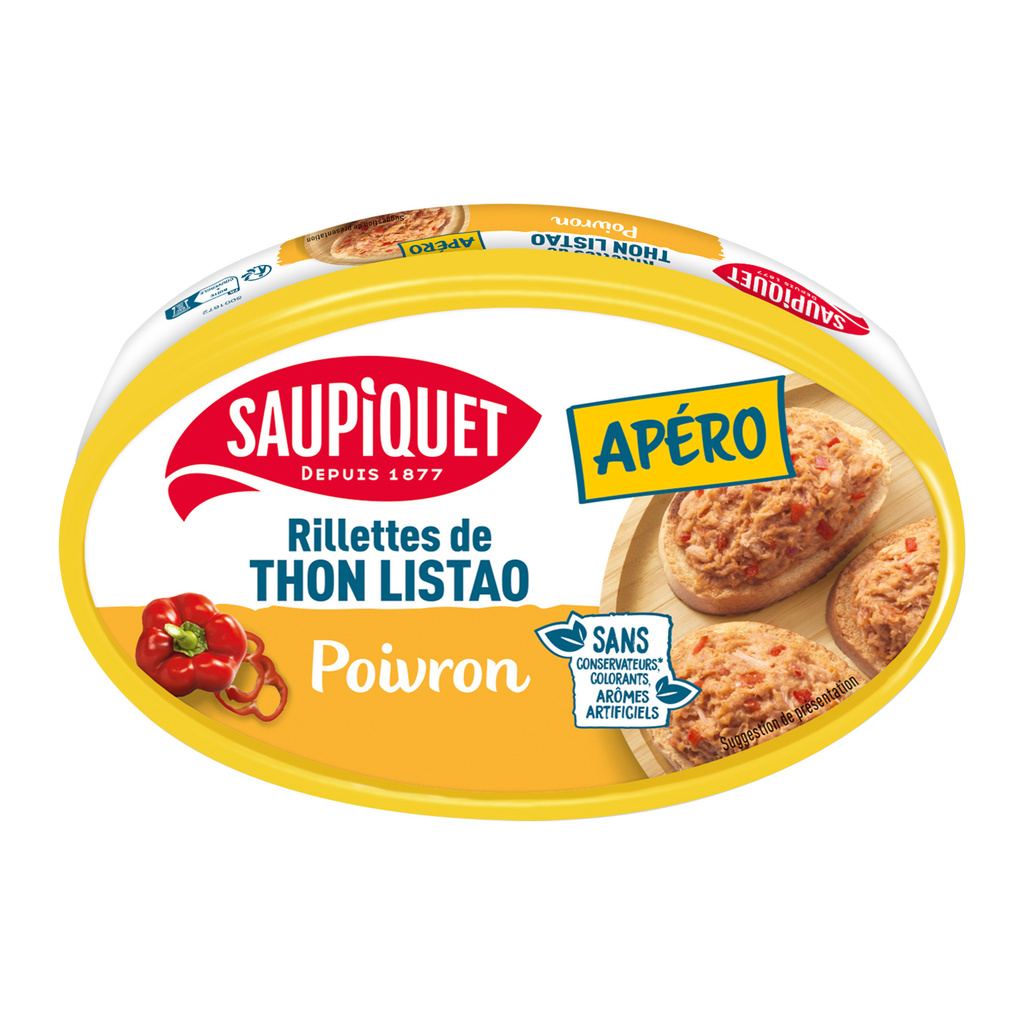 Rillettes de Thon au Poivron 115g