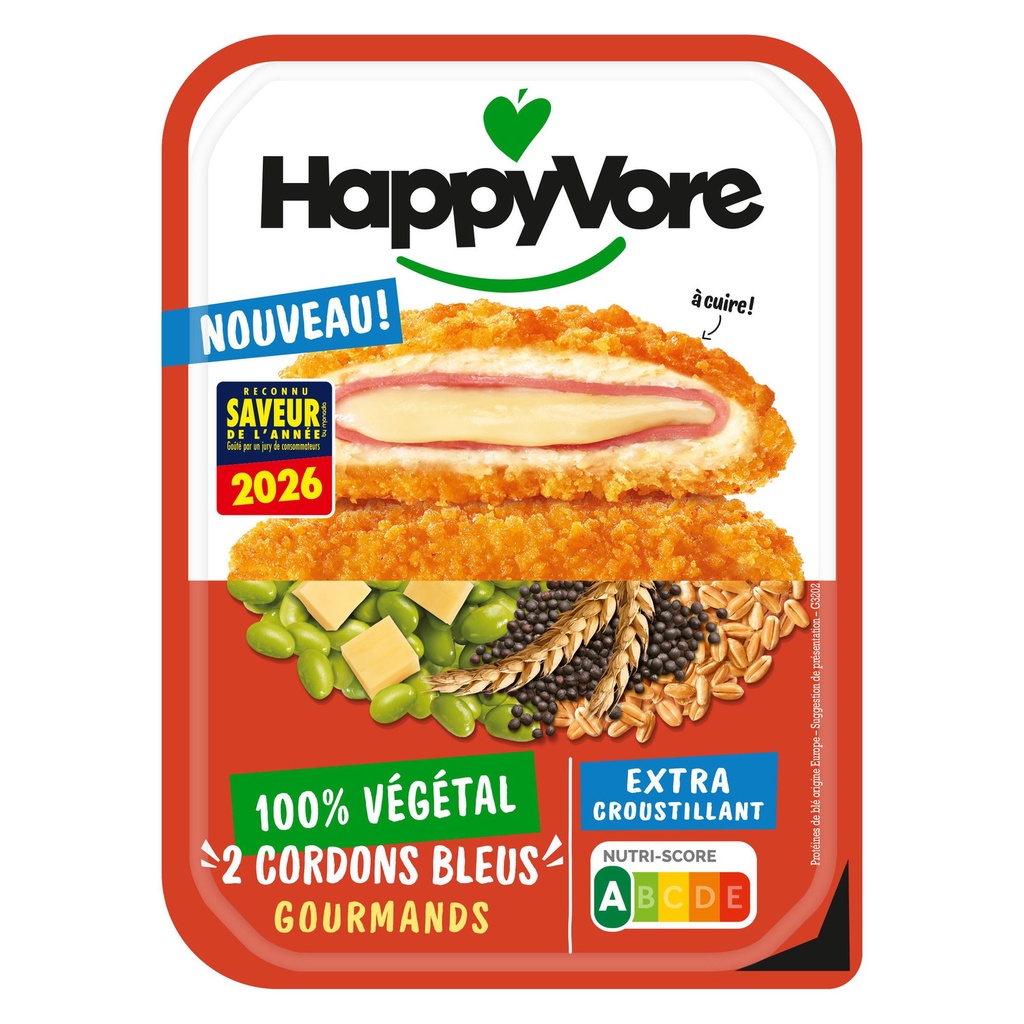 Plant-Based Cordon Bleu 180g