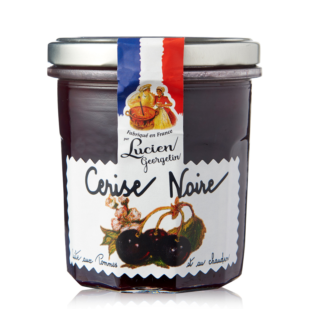 Black Cherry Spread 320g - Lucien Georgelin