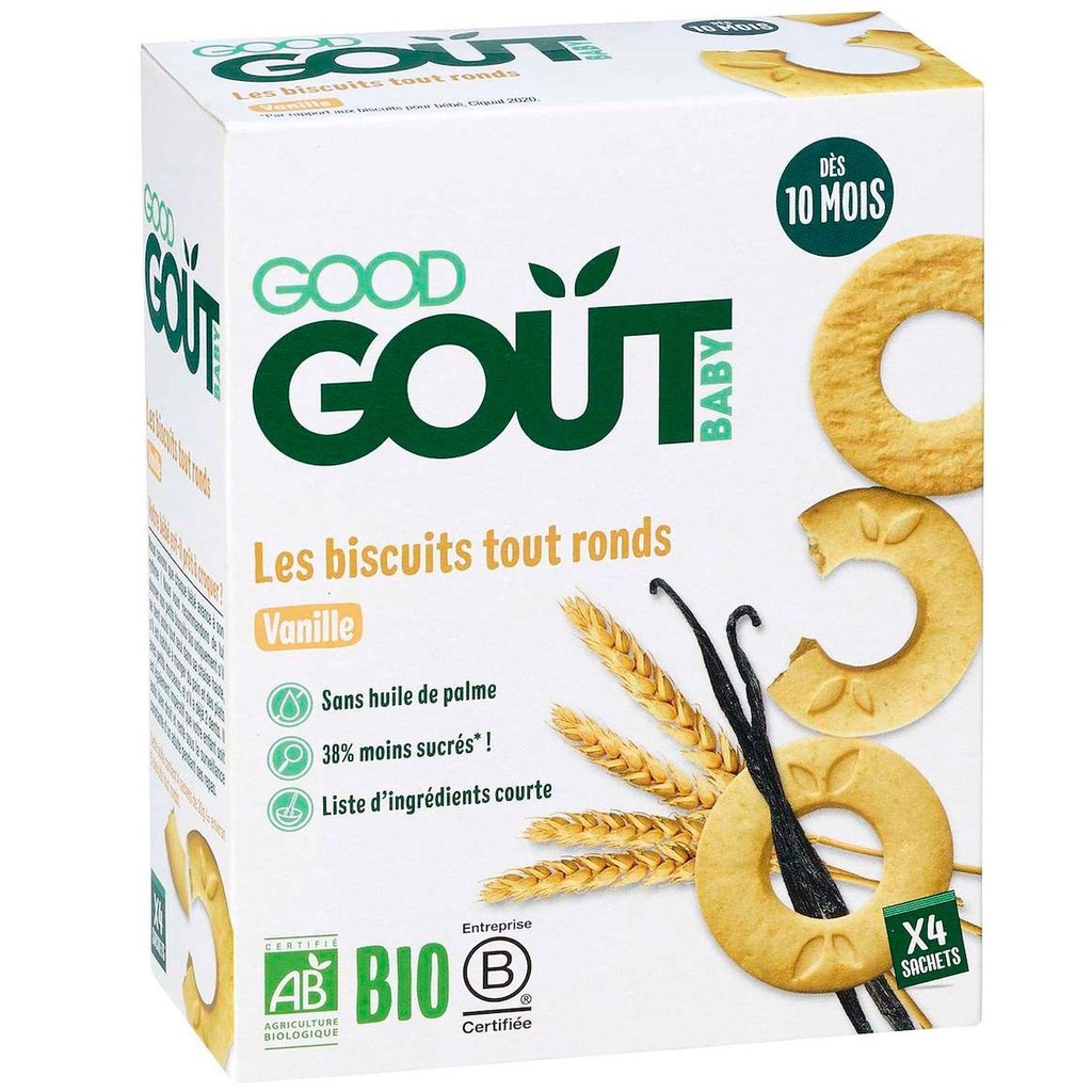 BISC.VANILLE 80G BIO GOOD