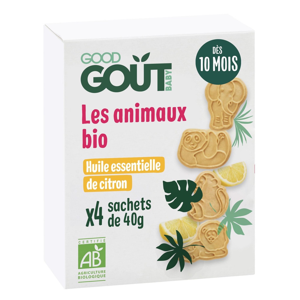 Organic Lemon Biscuits 80g GOOD