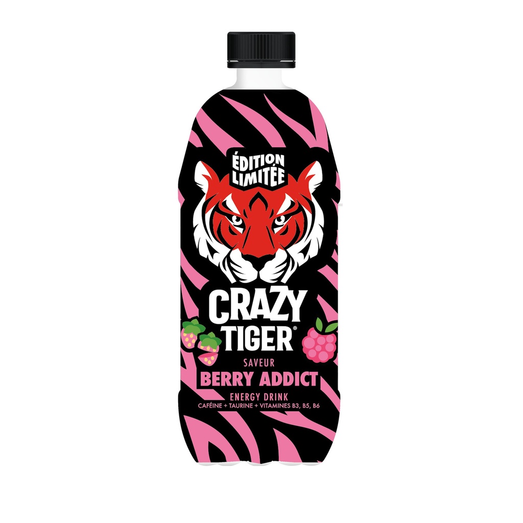 PET 1L CRAZY TIGER BERRY