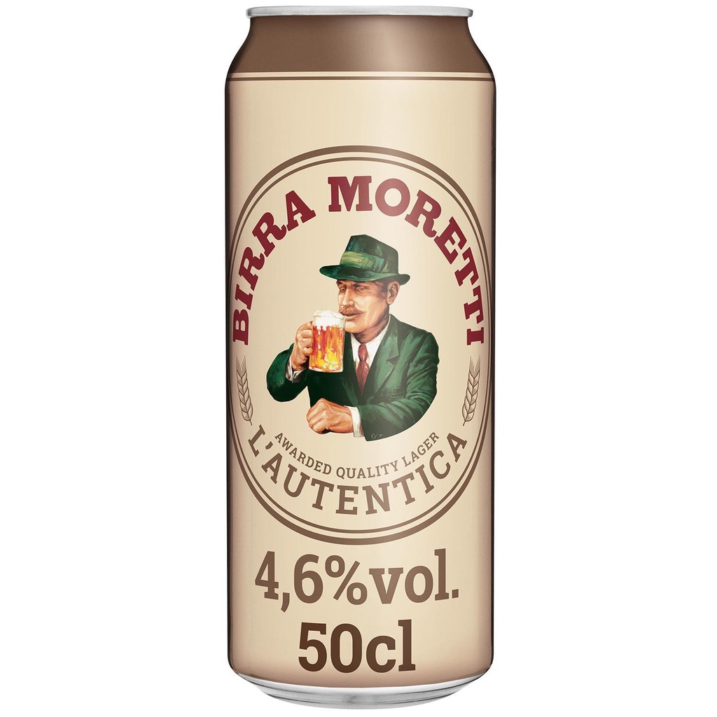 BTE 50CL BIERE MORETTI IT