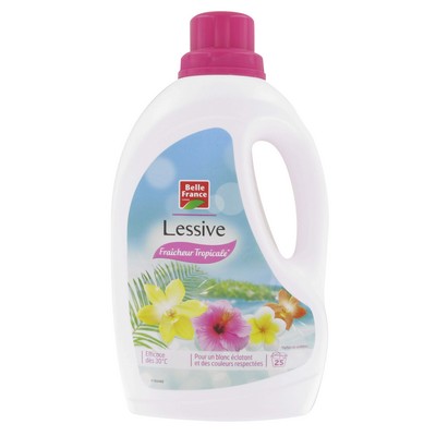 Tropical Laundry Detergent Belle France 27 Washes 1.25L