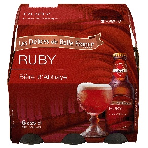 BLLE 6X25 ABBAYE RUBY DBF