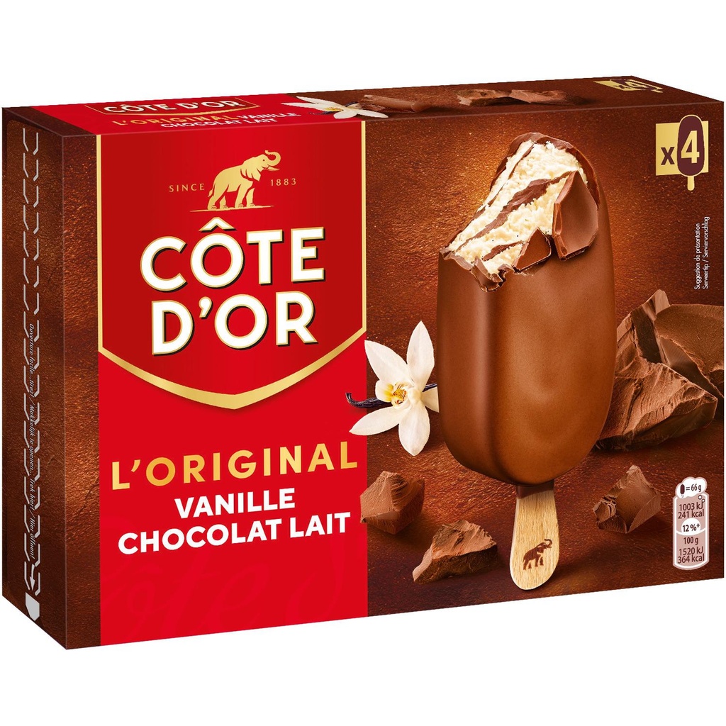 BAT.COTE D'OR ORIGINAL X4