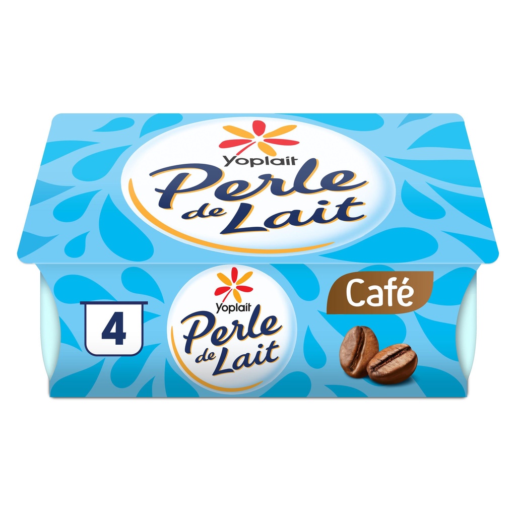 PERLE DE LAIT CAFE 4X125G