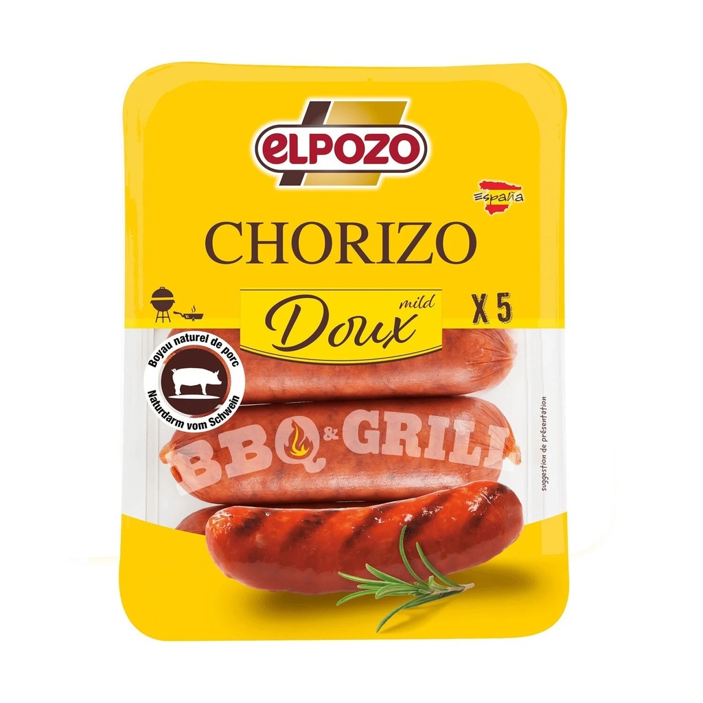 CHORIZO A GRILL.DOUX 250G
