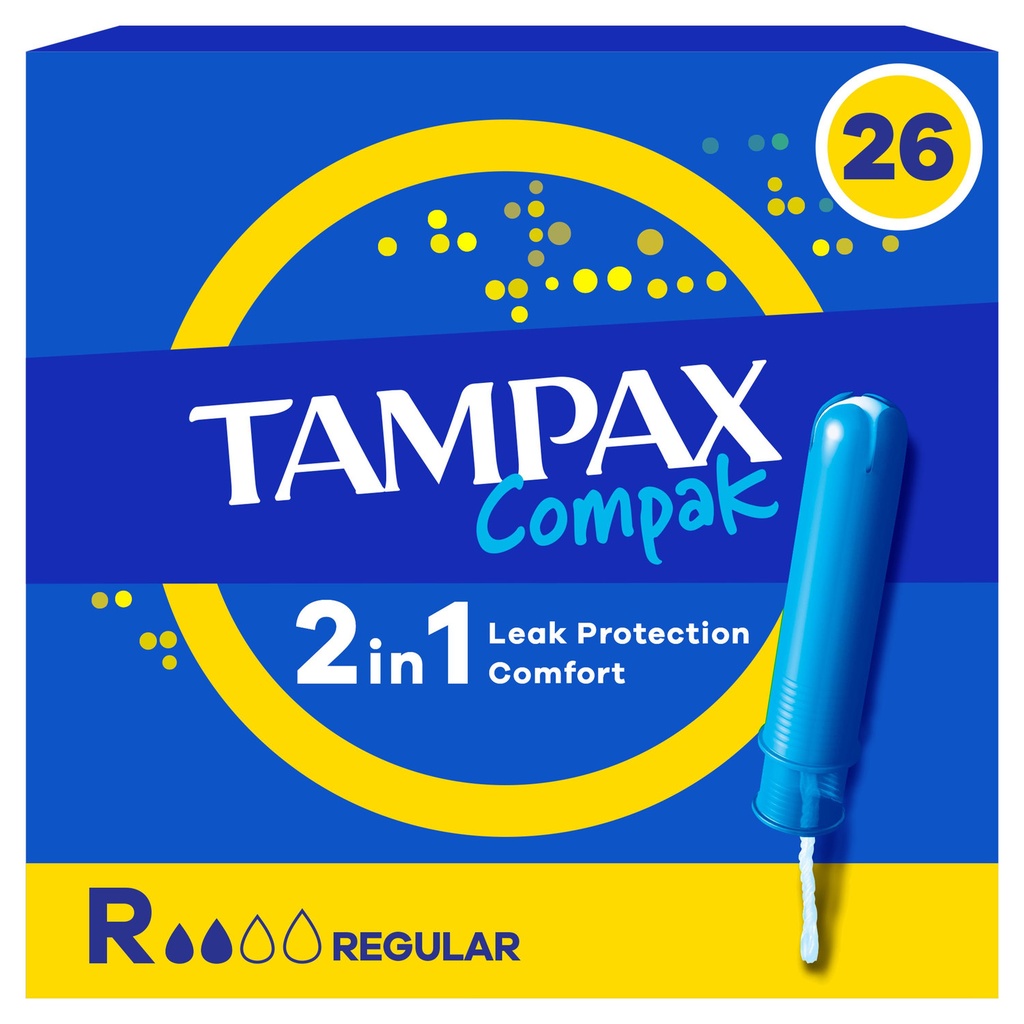 TAMPAX COMPACK REGUL. X26