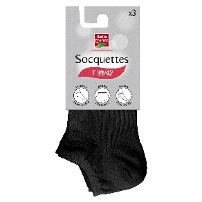 SOCQUET.T39/42 NOIR X3 BF