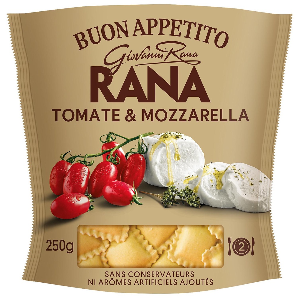 RAVIOLI TOM/MOZZA.250G RA
