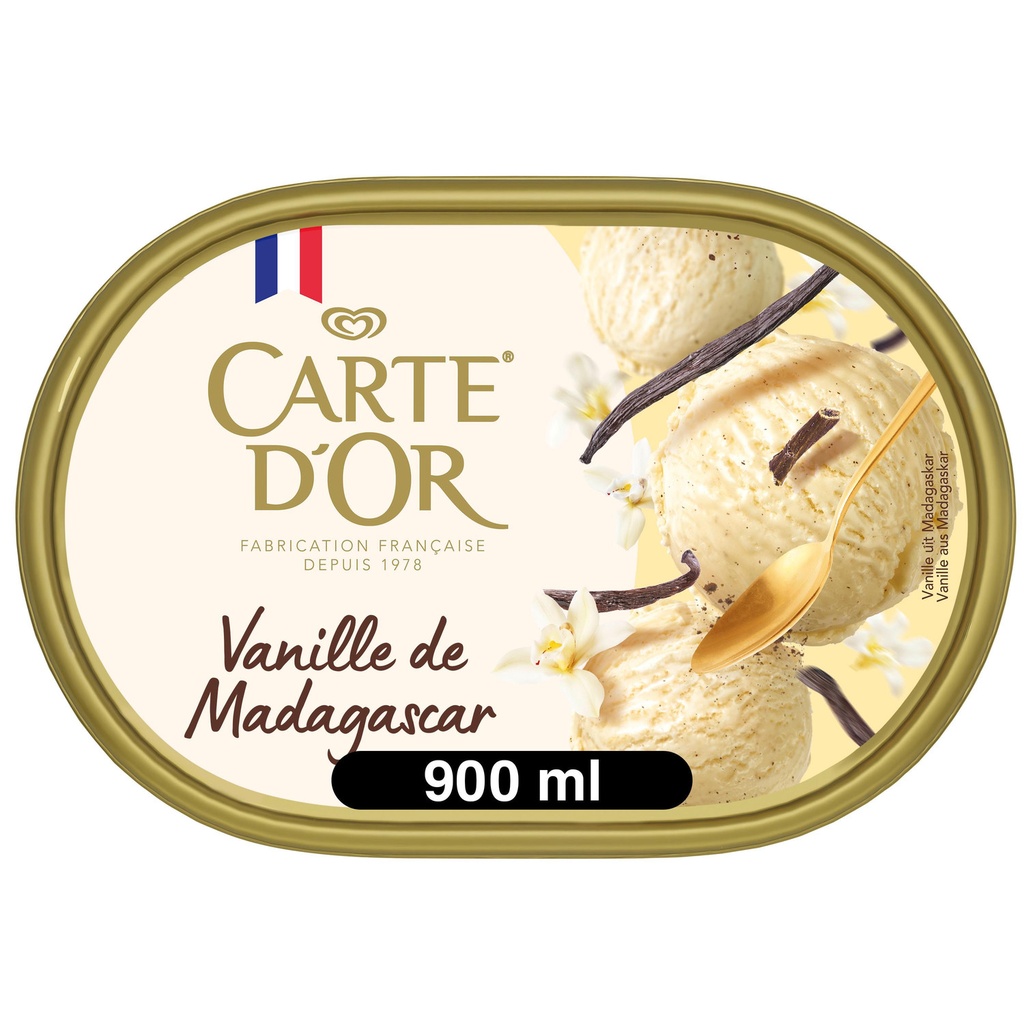 BAC900ML VANILLE CARTE OR
