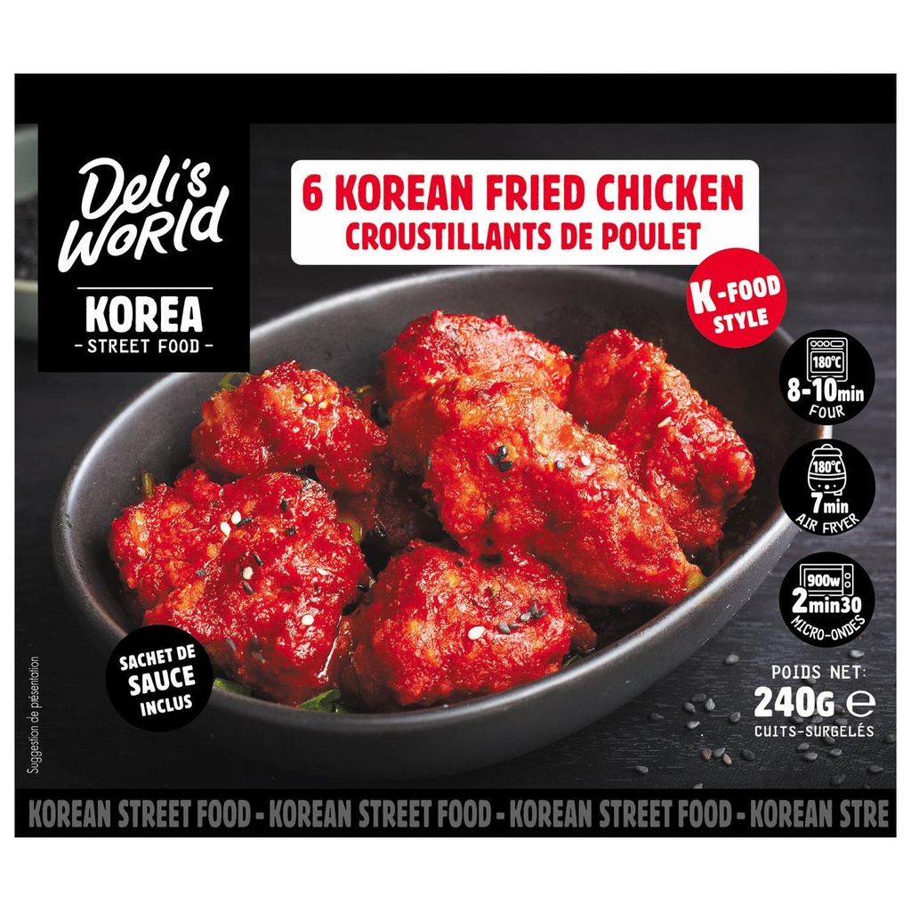 KOREAN FRIED CHICKEN 240G
