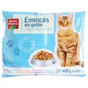 EMINCE GELEE CHAT POISSON BF POCHON 4 X 100 G