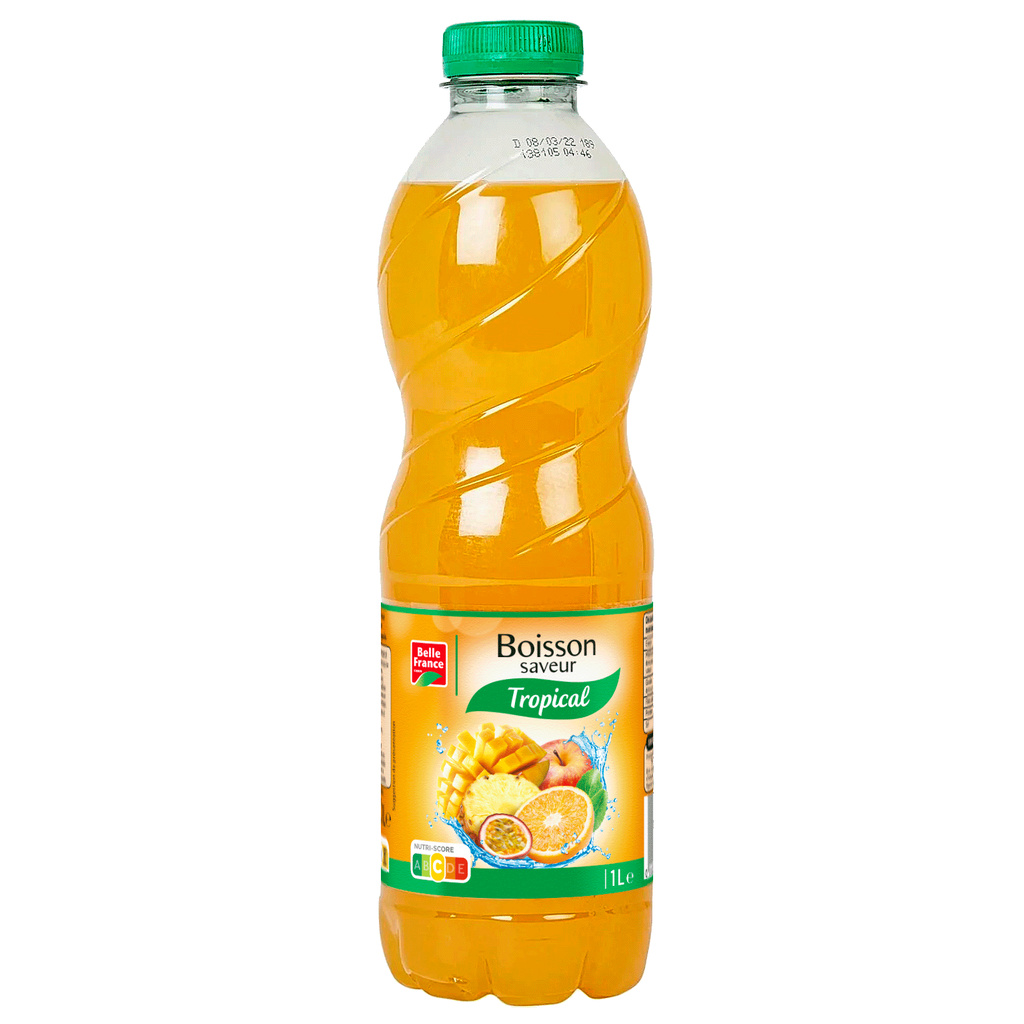 Tropical Drink Belle France PET Bottle 1L