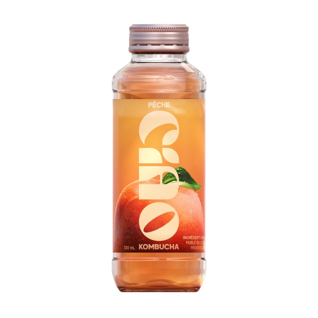 CIAO KOMBUCHA PECHE 33CL